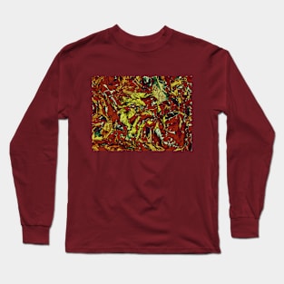 Chromatic Chaos of Autumn Long Sleeve T-Shirt